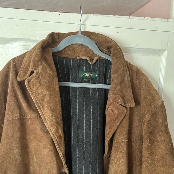J. Crew Men's Brown Suede Jacket - Picture 3 of 3
